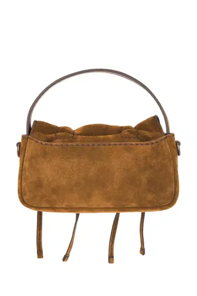 Acne Studios Multipocket Micro Crossbody Suede Bag | Thumbnail 4 Acne Studios Multipocket Micro Crossbody Suede Bag | Thumbnail 4
