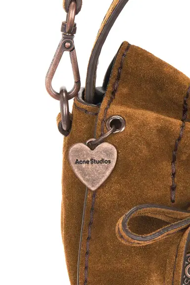 Acne Studios Multipocket Micro Crossbody Suede Bag | Thumbnail 8 Acne Studios Multipocket Micro Crossbody Suede Bag | Thumbnail 8