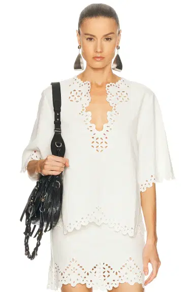 ISABEL MARANT ÉTOILE Shana Blouse | Thumbnail 1 ISABEL MARANT ÉTOILE Shana Blouse | Thumbnail 1