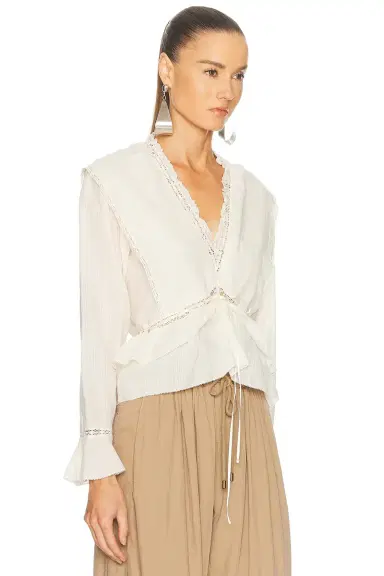 ISABEL MARANT ÉTOILE Damienne Blouse | Thumbnail 2 ISABEL MARANT ÉTOILE Damienne Blouse | Thumbnail 2