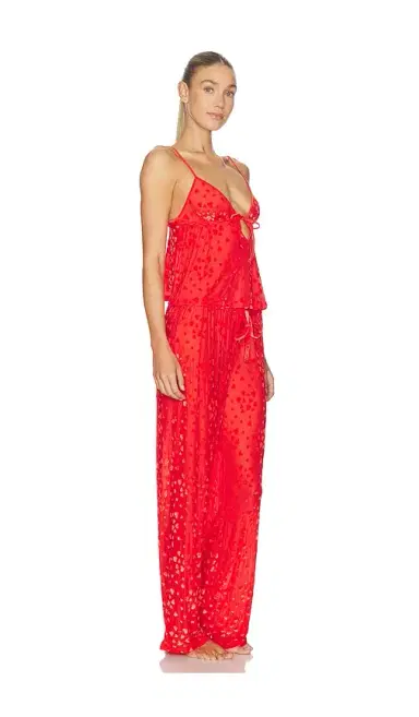 Skims Sheer Velvet Burnout Cami & Pant Set | Thumbnail 2 Skims Sheer Velvet Burnout Cami & Pant Set | Thumbnail 2