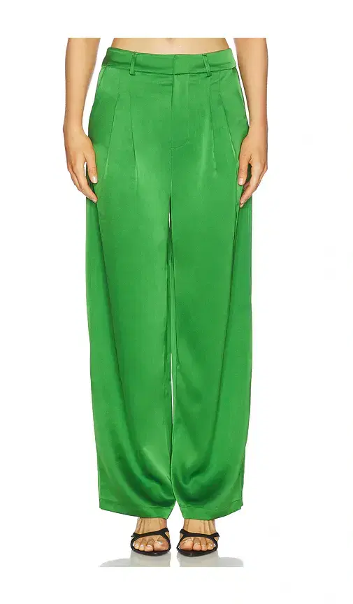 Satin Pleated Pant Satin Pleated Pant