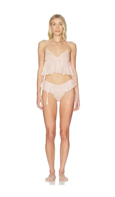 Skims Romance Babydoll And Hipster Set | Thumbnail 1 Skims Romance Babydoll And Hipster Set | Thumbnail 1