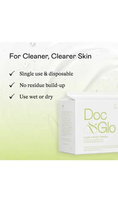 Doc & Glo Clear The Way Disposable Towel Wipes 100 Count | Thumbnail 2 Doc & Glo Clear The Way Disposable Towel Wipes 100 Count | Thumbnail 2