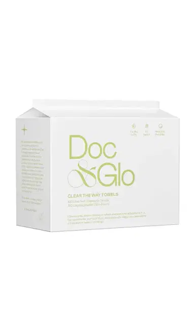 Doc & Glo Clear The Way Disposable Towel Wipes 100 Count | Thumbnail 1 Doc & Glo Clear The Way Disposable Towel Wipes 100 Count | Thumbnail 1