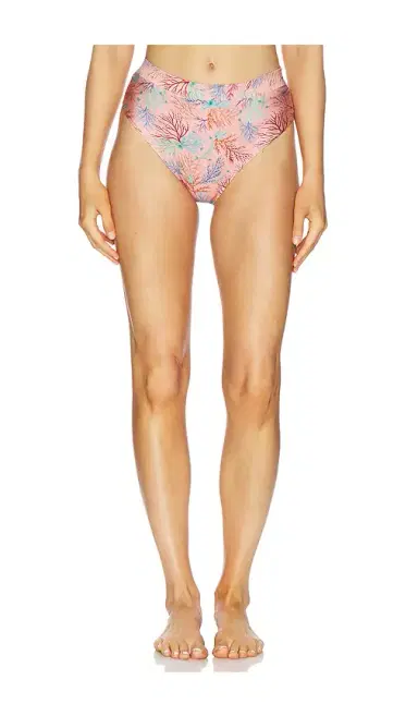 PatBo Seaweed High Waist Bikini Bottom | Thumbnail 1 PatBo Seaweed High Waist Bikini Bottom | Thumbnail 1