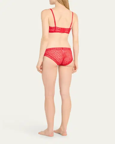 Eres Rituel Lace & Jersey Triangle Bralette | Thumbnail 4 Eres Rituel Lace & Jersey Triangle Bralette | Thumbnail 4