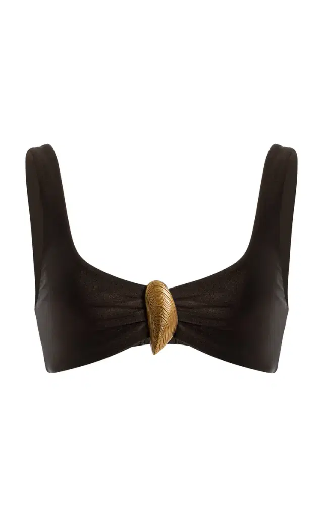 Veyra Shell-Detailed Bikini Top Veyra Shell-Detailed Bikini Top