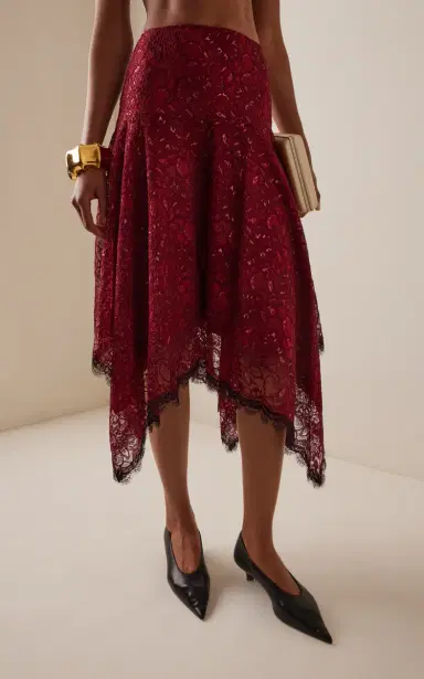 Rodarte Exclusive Lace Midi Skirt | Thumbnail 3 Rodarte Exclusive Lace Midi Skirt | Thumbnail 3