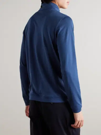 Peter Millar Albatross Piqué Half-Zip Sweater - Men | Thumbnail 4 Peter Millar Albatross Piqué Half-Zip Sweater - Men | Thumbnail 4