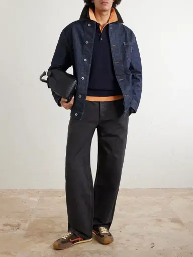 Loewe Wool-Blend Polo Sweater - Men | Thumbnail 2 Loewe Wool-Blend Polo Sweater - Men | Thumbnail 2