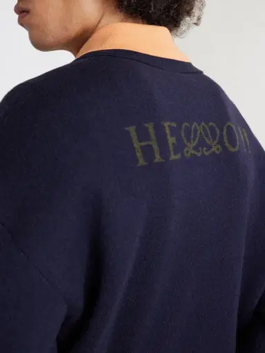 Loewe Wool-Blend Polo Sweater - Men | Thumbnail 5 Loewe Wool-Blend Polo Sweater - Men | Thumbnail 5