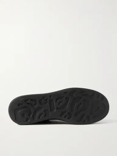 McQueen Exaggerated-Sole Rubber-Trimmed Leather Sneakers - Men | Thumbnail 3 McQueen Exaggerated-Sole Rubber-Trimmed Leather Sneakers - Men | Thumbnail 3