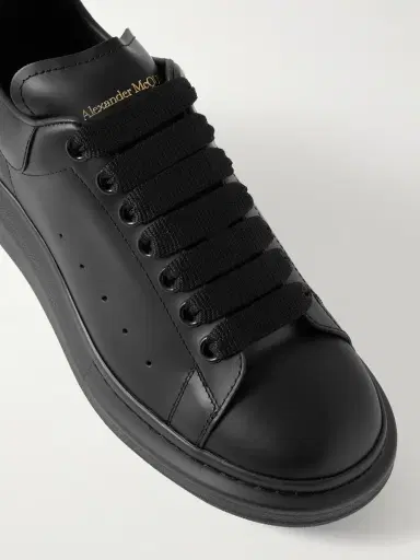 McQueen Exaggerated-Sole Rubber-Trimmed Leather Sneakers - Men | Thumbnail 5 McQueen Exaggerated-Sole Rubber-Trimmed Leather Sneakers - Men | Thumbnail 5