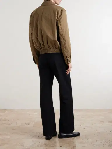 Saint Laurent Cotton-Twill Jacket - Men | Thumbnail 4 Saint Laurent Cotton-Twill Jacket - Men | Thumbnail 4