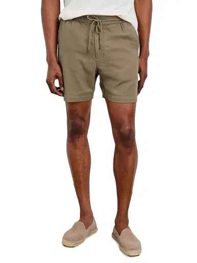 RAILS Men's Archer 6-Barley Cotton-Linen Drawstring Shorts | Thumbnail 3 RAILS Men's Archer 6-Barley Cotton-Linen Drawstring Shorts | Thumbnail 3