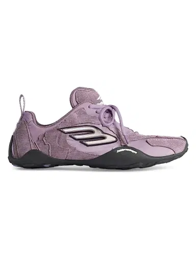 Balenciaga Women's Monday Ultra Sneakers - Lilac White Black | Thumbnail 1 Balenciaga Women's Monday Ultra Sneakers - Lilac White Black | Thumbnail 1