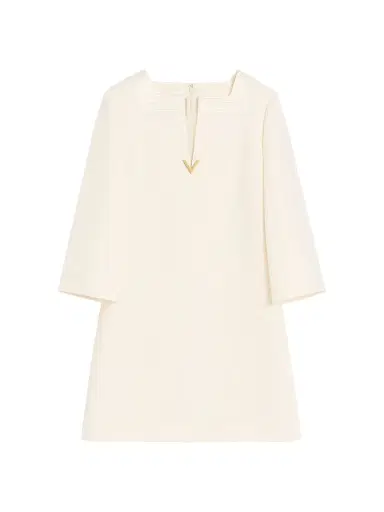 Valentino Garavani Women's Crepe Couture Short Dress | Thumbnail 1 Valentino Garavani Women's Crepe Couture Short Dress | Thumbnail 1