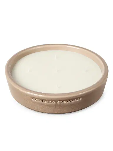 Brunello Cucinelli Extra Large Scented Candle in Ceramic Vessel | Thumbnail 2 Brunello Cucinelli Extra Large Scented Candle in Ceramic Vessel | Thumbnail 2