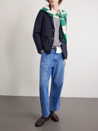 Polo Ralph Lauren Logo-Embroidered Wool and Cashmere-Blend Sweater - Men | Thumbnail 2 Polo Ralph Lauren Logo-Embroidered Wool and Cashmere-Blend Sweater - Men | Thumbnail 2