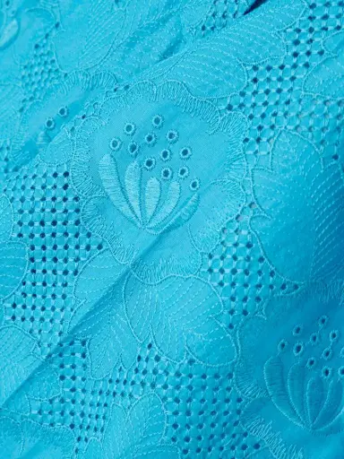 Valentino Garavani Broderie Anglaise Cotton Bootcut Pants | Thumbnail 5 Valentino Garavani Broderie Anglaise Cotton Bootcut Pants | Thumbnail 5
