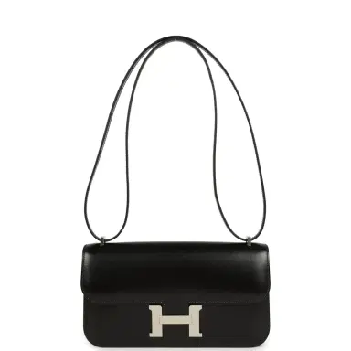 HERMÈS Hermes Constance Elan Black Box Palladium Hardware | Thumbnail 7 HERMÈS Hermes Constance Elan Black Box Palladium Hardware | Thumbnail 7