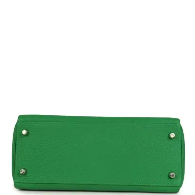 HERMÈS Hermes Kelly Retourne 28 Bambou Togo and Shiny Niloticus Crocodile Touch Palladium Hardware | Thumbnail 6 HERMÈS Hermes Kelly Retourne 28 Bambou Togo and Shiny Niloticus Crocodile Touch Palladium Hardware | Thumbnail 6
