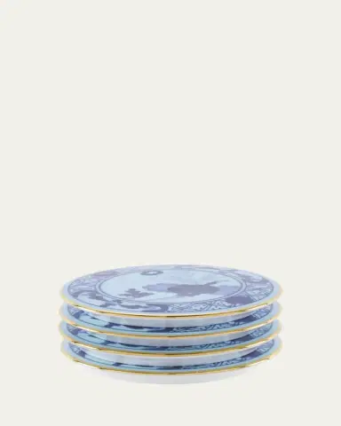 GINORI 1735 Oriente Italiano Iris Coasters, Set of 4 | Thumbnail 2 GINORI 1735 Oriente Italiano Iris Coasters, Set of 4 | Thumbnail 2