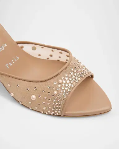 Christian Louboutin 80mm Miss Z Degrasstrass Perla Mules | Thumbnail 6 Christian Louboutin 80mm Miss Z Degrasstrass Perla Mules | Thumbnail 6