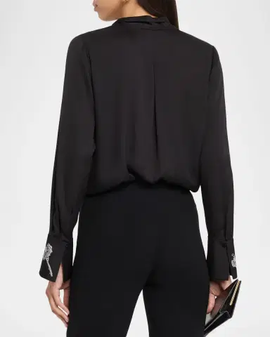 Kobi Halperin Cynthia Lace-Print Stretch Silk Blouse | Thumbnail 16 Kobi Halperin Cynthia Lace-Print Stretch Silk Blouse | Thumbnail 16