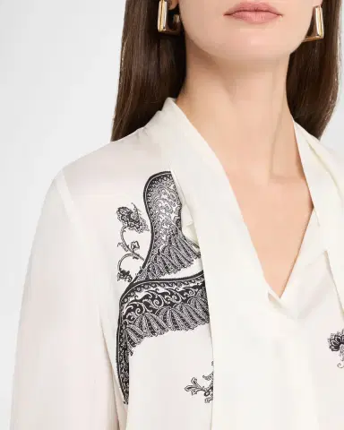 Kobi Halperin Cynthia Lace-Print Stretch Silk Blouse | Thumbnail 9 Kobi Halperin Cynthia Lace-Print Stretch Silk Blouse | Thumbnail 9