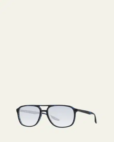 BARTON PERREIRA Men's Gyalis Acetate Navigator Frames | Thumbnail 2 BARTON PERREIRA Men's Gyalis Acetate Navigator Frames | Thumbnail 2