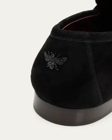 Bougeotte Suede Flaneur Penny Loafers | Thumbnail 5 Bougeotte Suede Flaneur Penny Loafers | Thumbnail 5