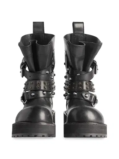 Balenciaga Women's Venom City Booties - Black | Thumbnail 4 Balenciaga Women's Venom City Booties - Black | Thumbnail 4