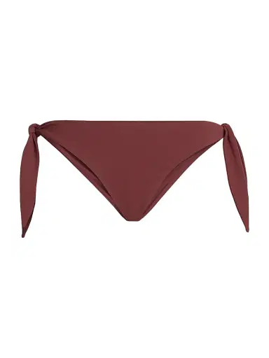 Brunello Cucinelli Women's Techno Jersey Bikini Bottoms - Bordeaux - Size 0 | Thumbnail 1 Brunello Cucinelli Women's Techno Jersey Bikini Bottoms - Bordeaux - Size 0 | Thumbnail 1