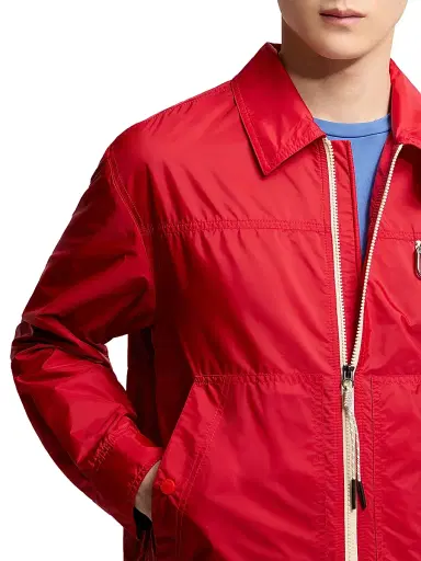 Moncler Grenoble Men's Brive Packable Shacket - Red - Size Large | Thumbnail 4 Moncler Grenoble Men's Brive Packable Shacket - Red - Size Large | Thumbnail 4