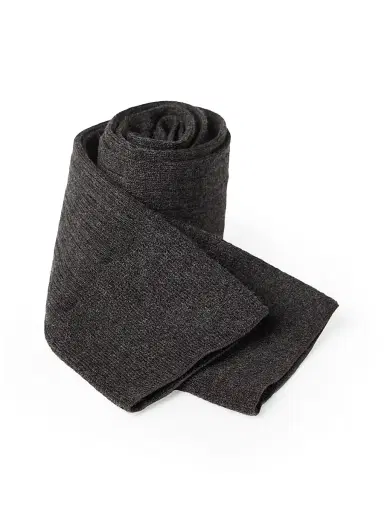 Brunello Cucinelli Women's Stretch Cashmere Rib Knit Socks - Anthracite | Thumbnail 3 Brunello Cucinelli Women's Stretch Cashmere Rib Knit Socks - Anthracite | Thumbnail 3