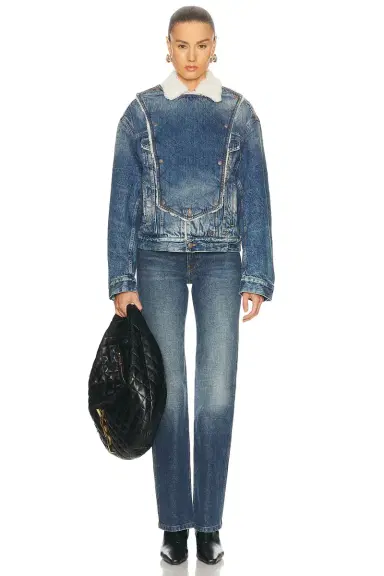 R13 Bib Trucker Jacket | Thumbnail 5 R13 Bib Trucker Jacket | Thumbnail 5