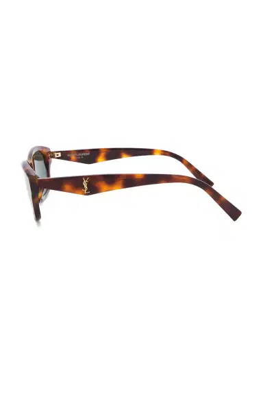 Saint Laurent Monogram YSL Triangle Rectangular Sunglasses | Thumbnail 3 Saint Laurent Monogram YSL Triangle Rectangular Sunglasses | Thumbnail 3