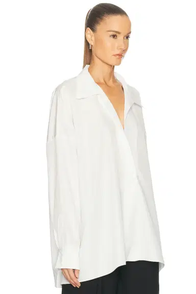 Norma Kamali Super Oversized Closed Top | Thumbnail 2 Norma Kamali Super Oversized Closed Top | Thumbnail 2