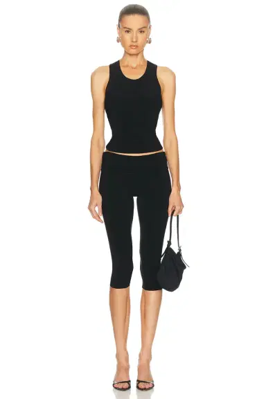 Norma Kamali x Lifestyle Racerback Tank Top | Thumbnail 4 Norma Kamali x Lifestyle Racerback Tank Top | Thumbnail 4