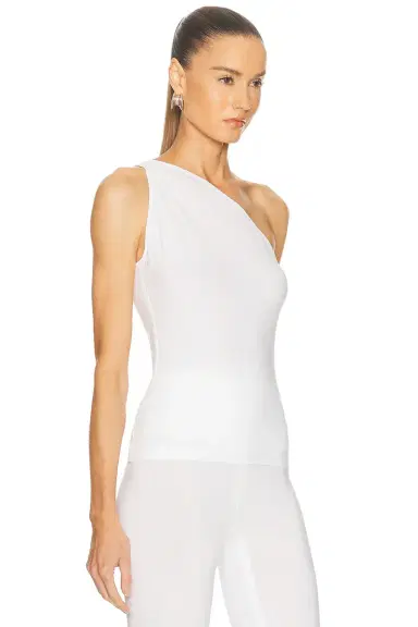 Norma Kamali x Lifestyle One Shoulder Top | Thumbnail 2 Norma Kamali x Lifestyle One Shoulder Top | Thumbnail 2