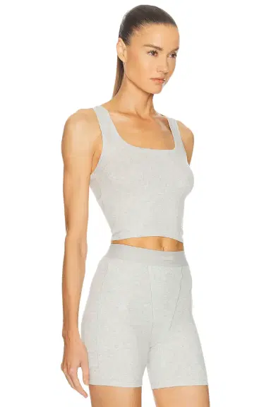 Skims Cotton Rib Tank Top | Thumbnail 2 Skims Cotton Rib Tank Top | Thumbnail 2