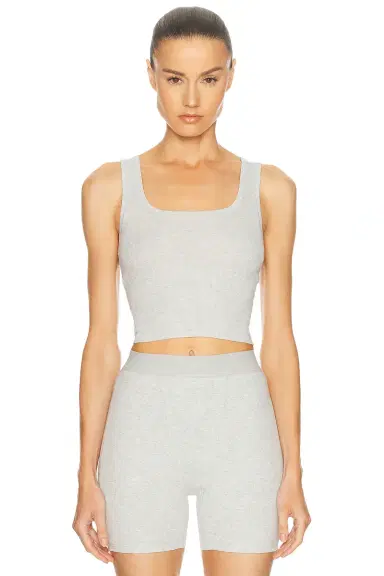 Skims Cotton Rib Tank Top | Thumbnail 1 Skims Cotton Rib Tank Top | Thumbnail 1