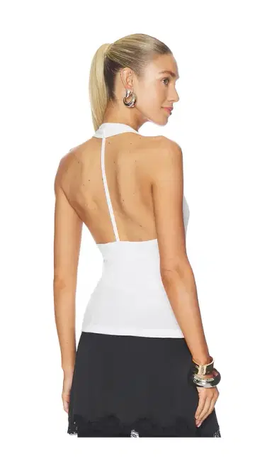 Helmut Lang Halter Strap Tank Top | Thumbnail 1 Helmut Lang Halter Strap Tank Top | Thumbnail 1