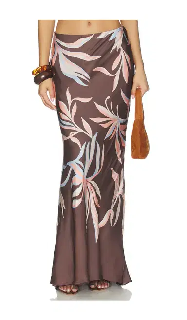 ROCOCO SAND Floral Maxi Skirt | Thumbnail 1 ROCOCO SAND Floral Maxi Skirt | Thumbnail 1