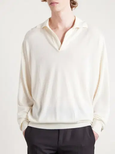 Tom Ford Cashmere Polo Shirt - Men | Thumbnail 3 Tom Ford Cashmere Polo Shirt - Men | Thumbnail 3