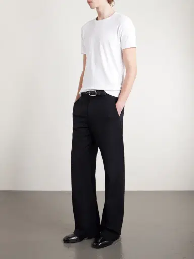 Tom Ford Pointelle-Knit Cotton T-Shirt - Men | Thumbnail 2 Tom Ford Pointelle-Knit Cotton T-Shirt - Men | Thumbnail 2