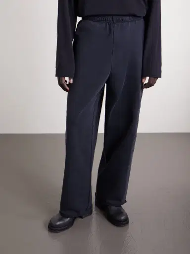 Vetements Straight-Leg Logo-Embroidered Cotton-Jersey Sweatpants - Men | Thumbnail 3 Vetements Straight-Leg Logo-Embroidered Cotton-Jersey Sweatpants - Men | Thumbnail 3