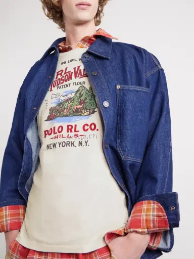 Polo Ralph Lauren Printed Cotton T-Shirt - Men | Thumbnail 5 Polo Ralph Lauren Printed Cotton T-Shirt - Men | Thumbnail 5